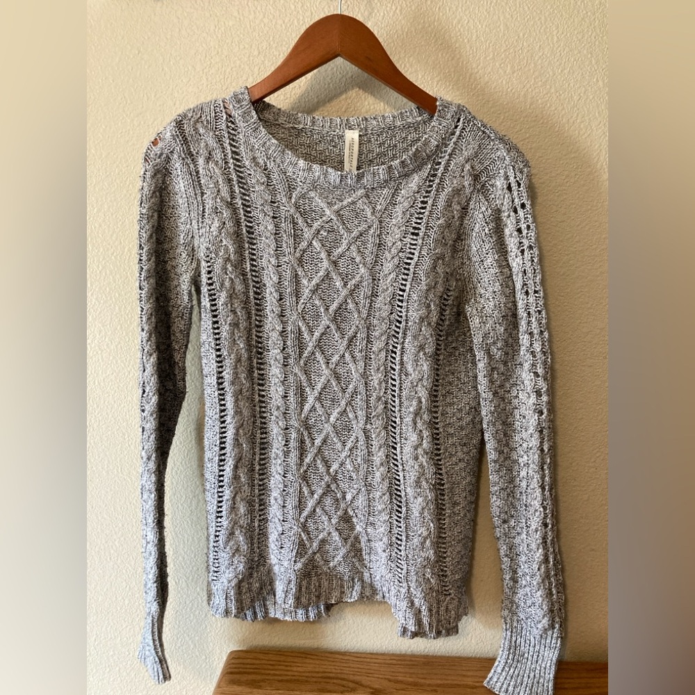 Aeropostale Women’s Cable Knit Sweater